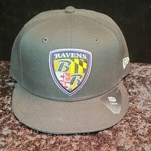 New Era Black 59FIFTY Ravens Cap